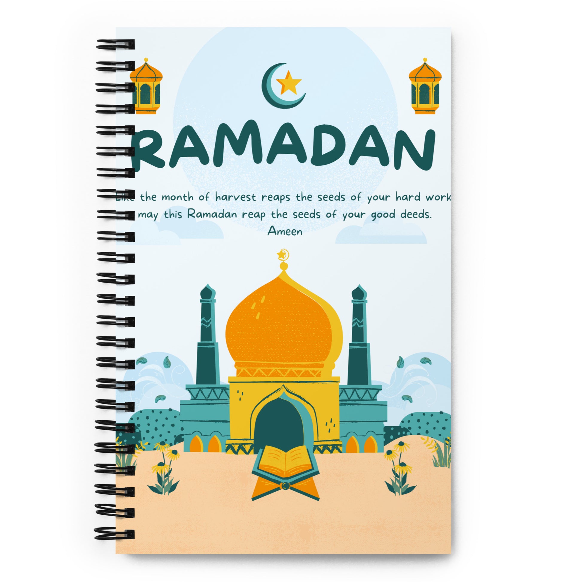 Ramadan - Kids - Spiral notebook